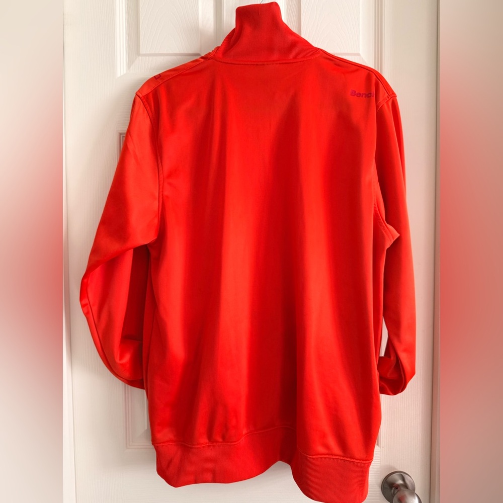 Bench Bright Red Zip-Up Jacket - Picture 4 of 4